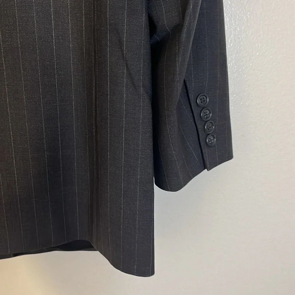 Brooks Brothers | 346 Stretch pinstripe suit jacket/blazer Men’s size 41L 41 L - Picture 5 of 10